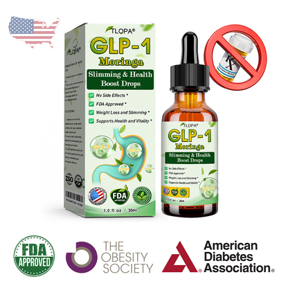 TLOPA® GLP-1 Slimming & Health Boost Drops | Potravinársky spaľovač tukov (Vyvinutý Spoločnosťou pre obezitu)